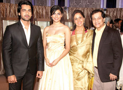 Arjan Bajwa, Vanya Mishra, Alka & Surendra Hiranandani