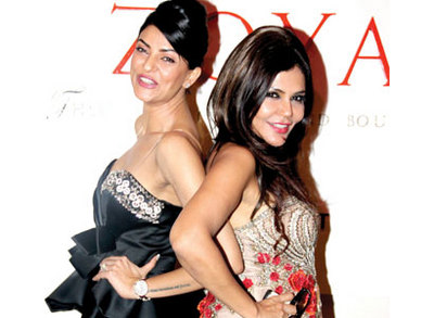 Sushmita Sen & Nisha JamVwal