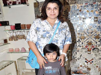 Farah Khan and Czar 