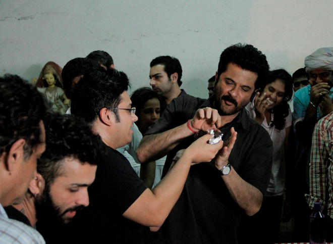 Team 24 celebrated the completion of 50 days of shoot