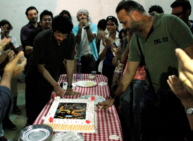 Team 24 celebrated the completion of 50 days of shoot