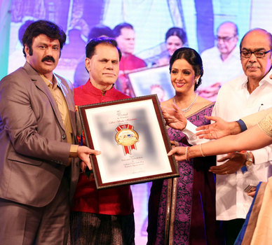 Bala Krishna, T.Subbaarami Reddy, Sridevi & Dr. D. Rama Naidu