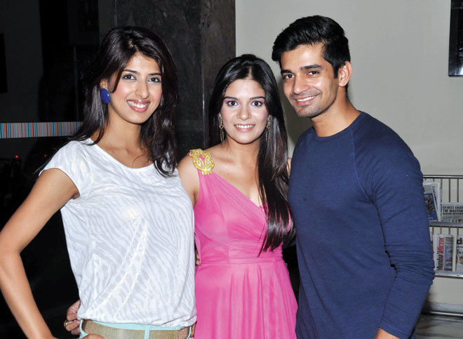 Pooja Gor WIth Vishal Singh and Aishwarya Sakhuja 