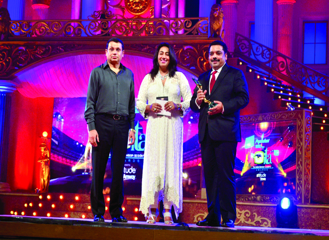 Anu Ranjan- President, The Indian Television Academy, Founder- Beti and Udya Shankar- CEO, Star India to Rep