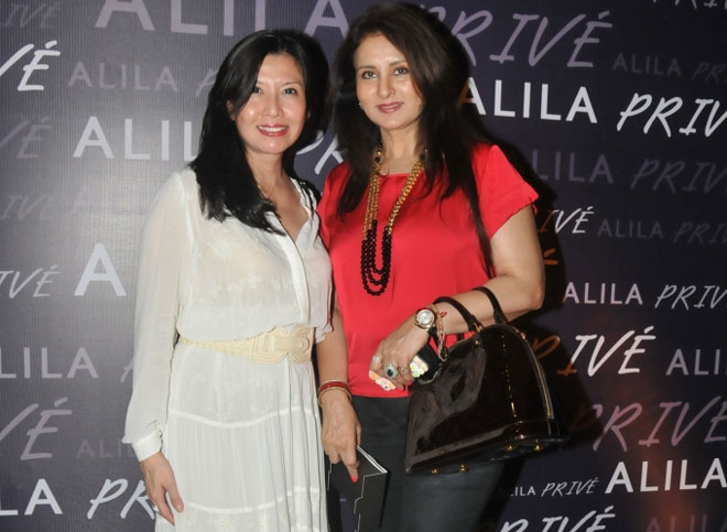 Doris Goh and Poonam Dhillon