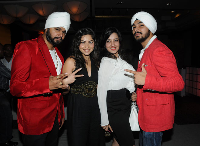 Ramji Gulati, Sonalee Kulkarni , Amy Billimoria, and Gurdeep Mehndi