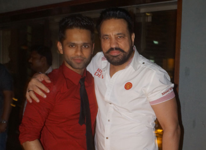 Rahul Vaidya with Shera
