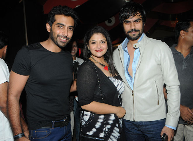 Pragati Mehra with Gaurav Chopra