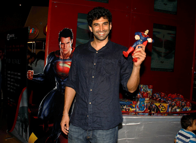 Aditya  Roy Kapoor at Man of Steel Premier