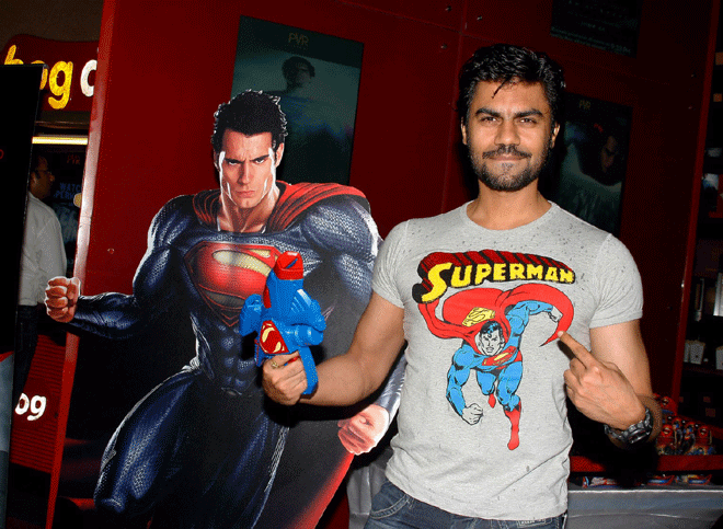 Gaurav Chopraa at Man of Steel Premier