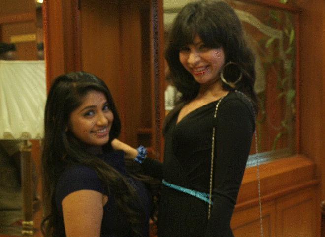 Chandni and Kaajal