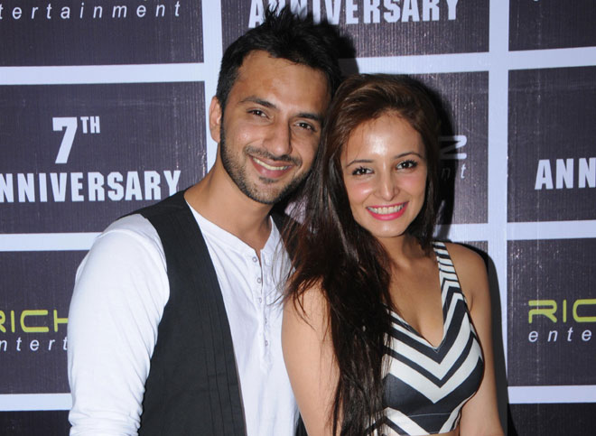 Ali Merchant with a friend