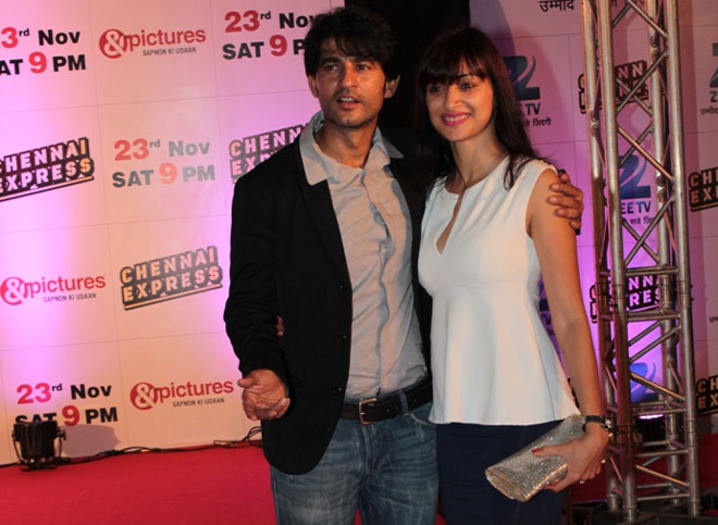 Hiten Tejwani and Gauri at Zee TV's Success Bash