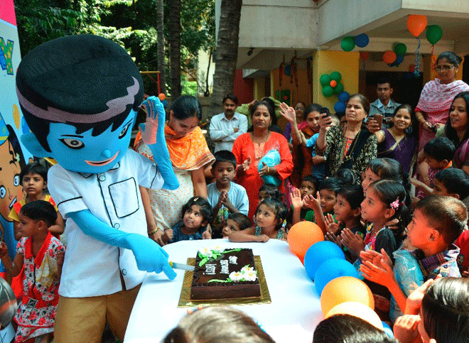 GR8! TV Magazine - Cartoon Network celebrates Krisâ€™s birthday with Pune  kids on Childrenâ€™s Day