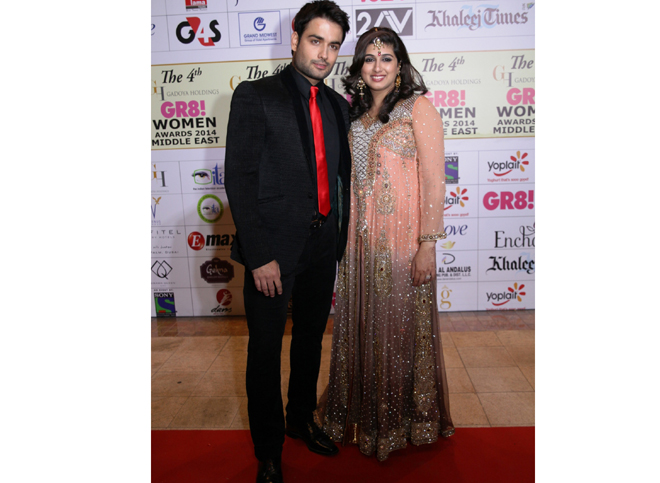 Vivian Dsena and Vahbij Dorabjee