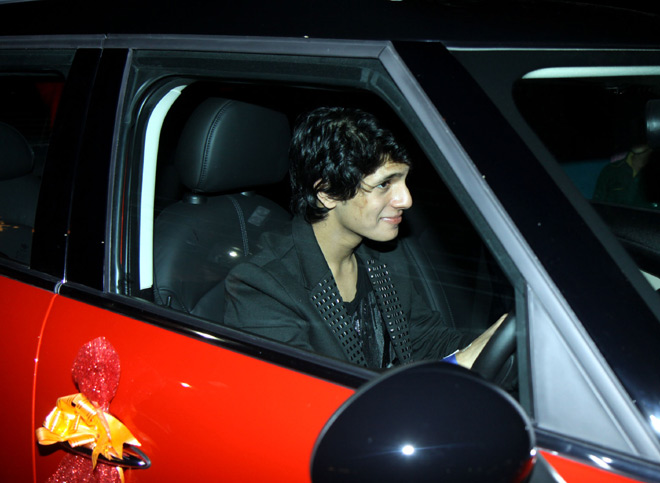 Avitesh With his new Car