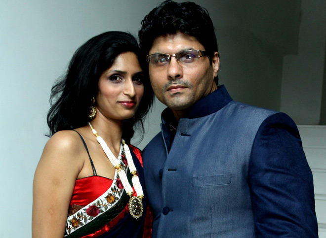 Reshma and Riyaz Gangji