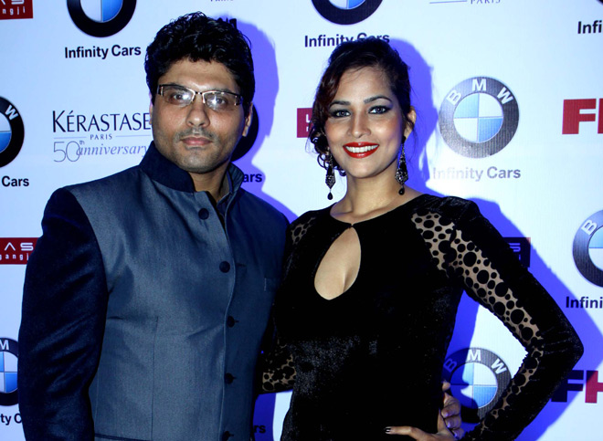 Riyaz Gangji and Tanisha Singh