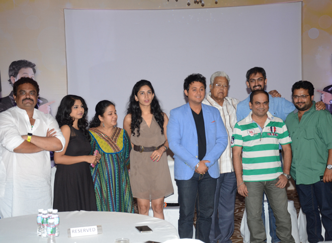Abhijit Chavan,Prajakta,Rasika Aghase,Mrunmay Godbole,Swapnil Joshi Viju Khote and Star Pravah Programming Head Jayesh Patil