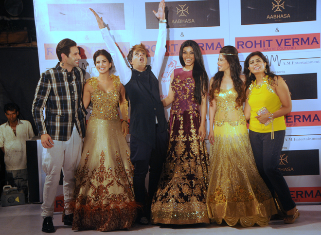 Denial Weber, Sunny Leone, Rohhit Verma, Koena Mitra, and Shilpa Marigold  