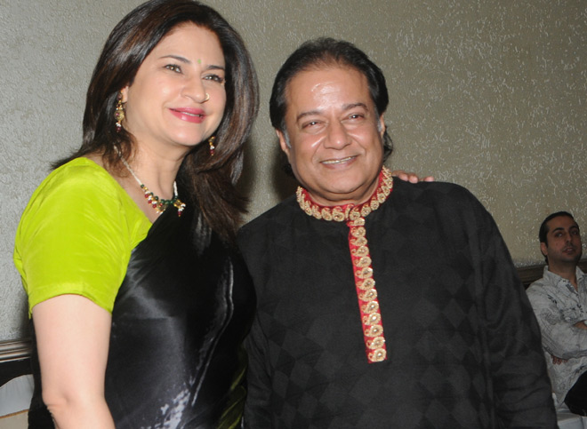 Anup Jalota with Kunica