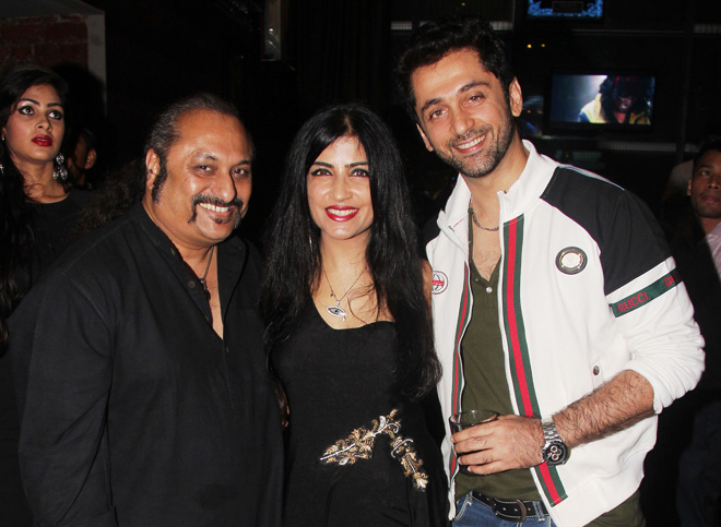 Lesle Lewis, Shibani Kashyap and Rajeev Roda