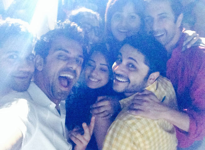 Anuj Sachdeva with friends 
