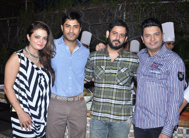 Sheeba,Vikas Bhalla, Ajay Kpoor and Bhushan Kumar 