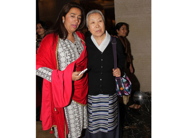 Anu Ranjan and Ama Pema Jetsun